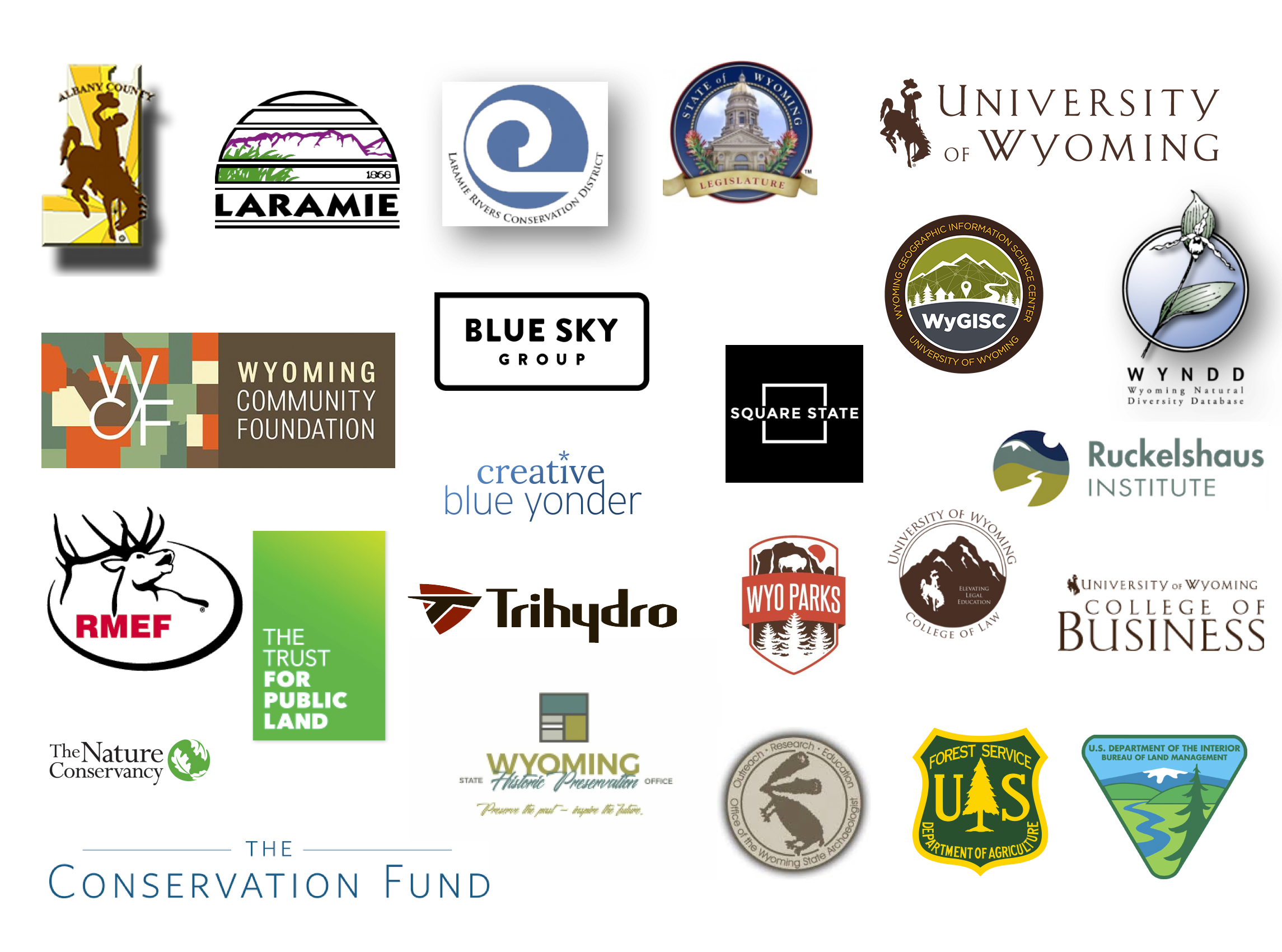 Supporting organization logos