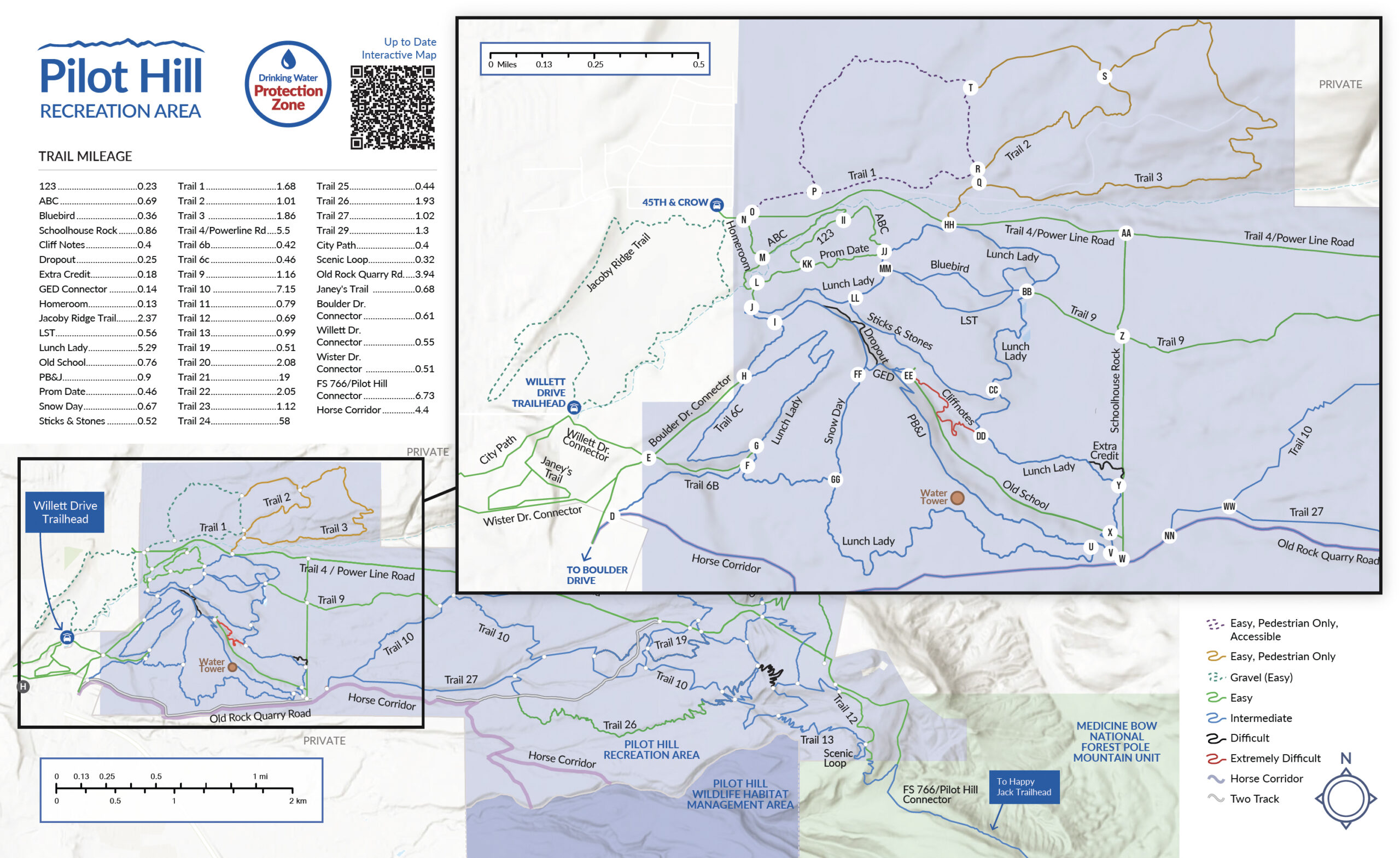 Lower trail maps